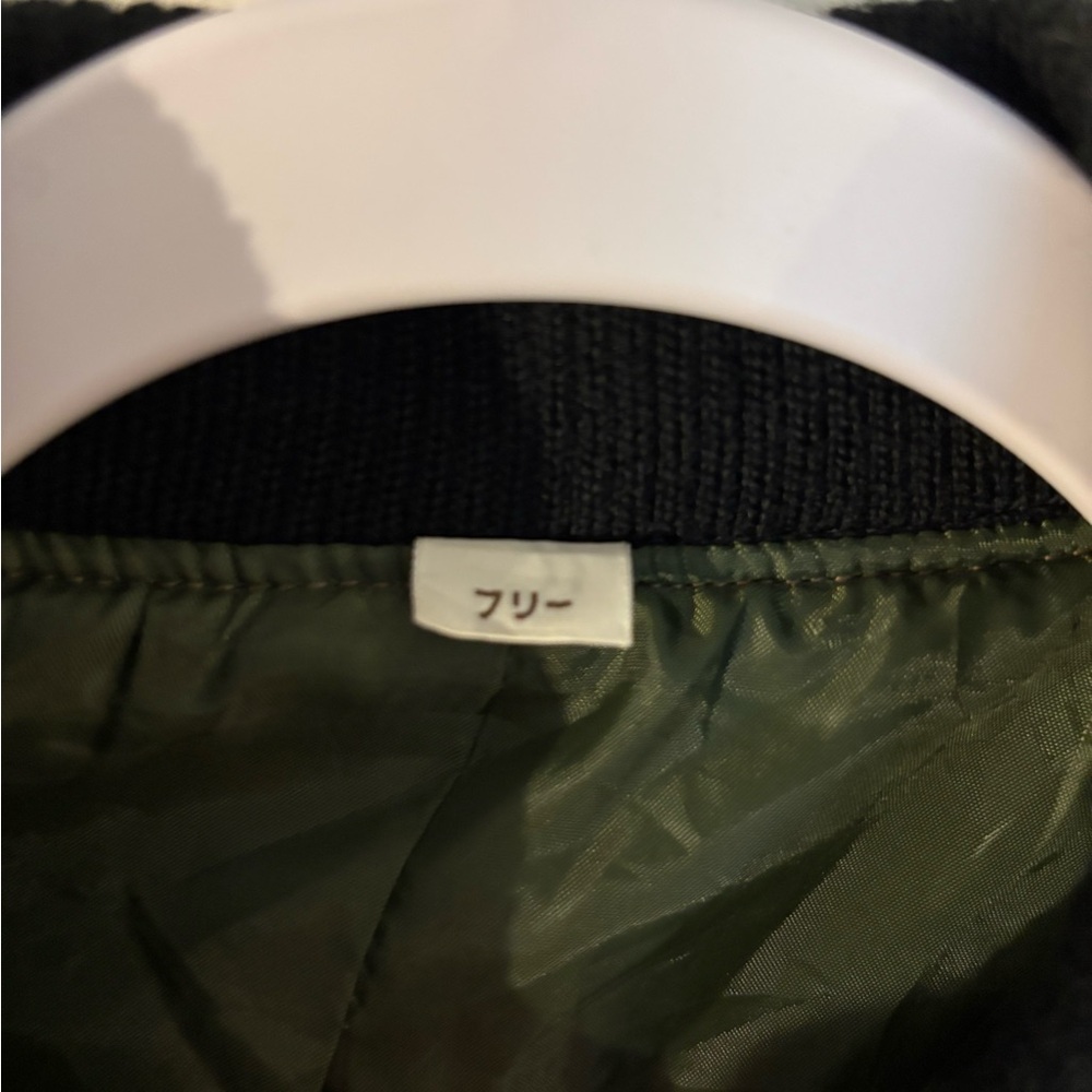 Patterned Bomber Jacket - image 3